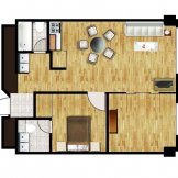 Condo Phoenix Park. Сьют, 92 квадратных метра