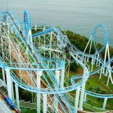 американские горки в Ocean park